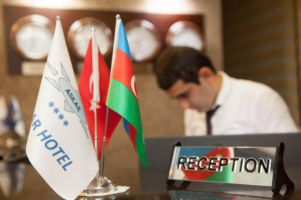 Askar Hotel Baku Bagian luar foto