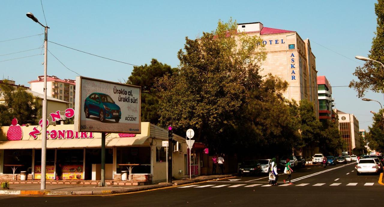 Askar Hotel Baku Bagian luar foto